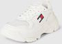 Tommy Jeans Beige Hybride Sneakers voor Vrouwen White Dames - Thumbnail 1