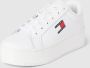 Tommy Jeans Platform Sneakers voor Dames White Dames - Thumbnail 2
