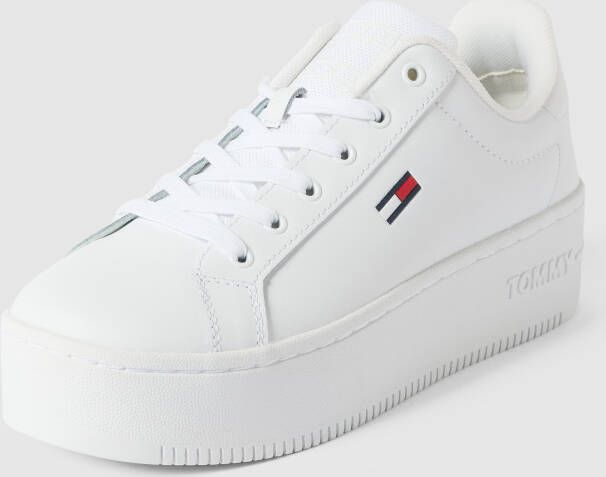 Tommy Hilfiger Witte Essential Platform Sneakers voor Dames White Dames - Foto 16