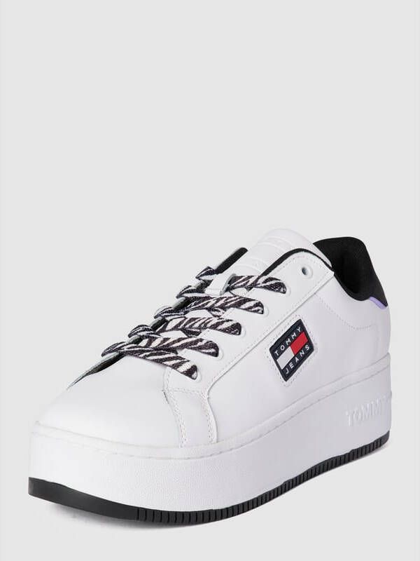Tommy Jeans Plateausneakers met labeldetails