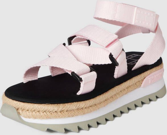 Tommy Jeans Sandalen met labelpatch