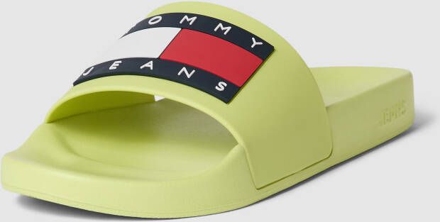 Tommy Jeans Slippers met labeldetails