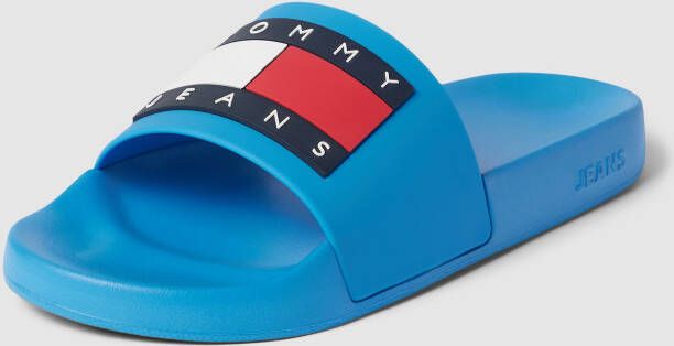 Tommy Jeans Slippers met labeldetails