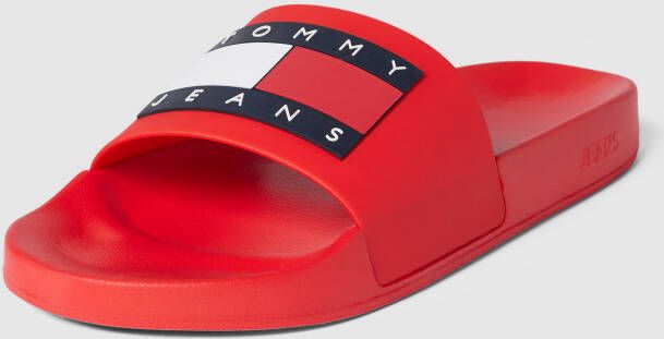 Tommy Jeans Slippers met labeldetails model 'POOL'