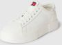 Tommy Jeans Flatform Foxing Sneakers White Heren - Thumbnail 2