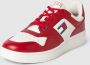 Tommy Hilfiger Rode Sportieve Veterschoenen met Contrastdetails en Logoprint Red Heren - Thumbnail 1