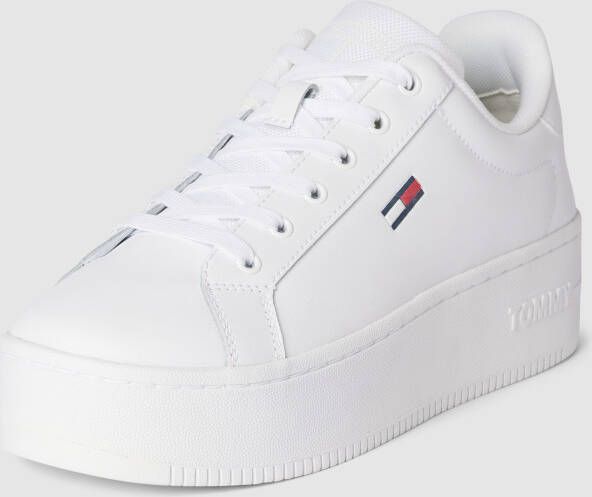 Tommy Hilfiger Witte Essential Platform Sneakers voor Dames White Dames - Foto 17