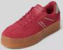 TOMMY JEANS Plateausneakers THE GREENWICH FLATFORM ELEVATED veterschoenen vrijetijdsschoen lage schoen met logo-applicatie - Thumbnail 4