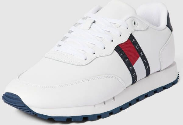 Tommy Jeans Sneakers met labeldetails model ' LEATHER RUNNE'