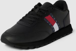 Tommy Jeans Sneakers met labeldetails model ' LEATHER RUNNE'