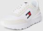 TOMMY JEANS Sneakers met sleehak TJW TECH RUNNER ESS vrijetijdsschoen veterschoen lage schoen met contrastaccenten - Thumbnail 4