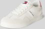 TOMMY JEANS Plateausneakers TJW COURT SNEAKER vrijetijdsschoen lage schoen veterschoen met contrast-details - Thumbnail 4