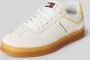 TOMMY JEANS Plateausneakers TJW COURT SNEAKER vrijetijdsschoen lage schoen veterschoen met contrast-details - Thumbnail 5