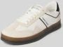 TOMMY JEANS Plateausneakers THE GREENWICH LEATHER vrijetijdsschoen lage schoen veterschoen met contrast bies - Thumbnail 6