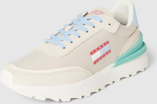 Tommy Jeans Beige Polyester Sneakers voor Vrouwen Beige Dames - Foto 7