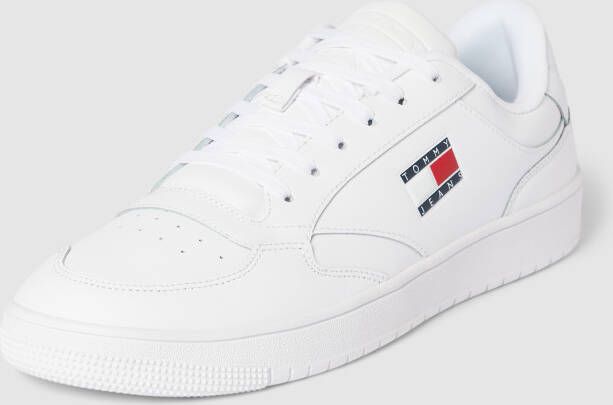 TOMMY JEANS Sneakers (NEW) TJM CUPSOLE LEATHER ESS vrijetijdsschoen lage schoen veterschoen in basket-look - Foto 15