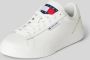 TOMMY JEANS Plateausneakers TJW CUPSOLE SNEAKER ESS met logo-patch op de tong vrijetijdsschoen lage schoen veterschoen - Thumbnail 3
