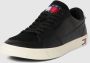 Tommy Hilfiger Zwarte Herensneakers met Contrasterende Details Zwart Heren - Thumbnail 3