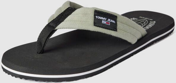 Tommy Hilfiger Tommy jeans mens beach sandal faded willow Grijs - Foto 2