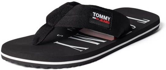 Tommy Jeans Teenslippers met logodetails