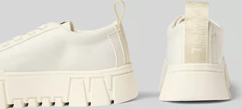 Tommy Jeans Low Top sneaker van echt leer model 'FLATFORM CHUNKY SNEAK' - Foto 2