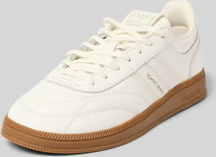 Tommy Jeans Low-top sneaker van echt leer model 'THE GREENWICH'
