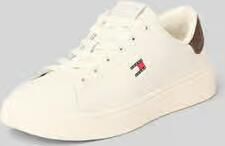Tommy Jeans Low-top sneakers van echt leer