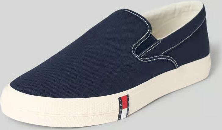 Tommy Jeans Low-top-sneakers van puur katoen