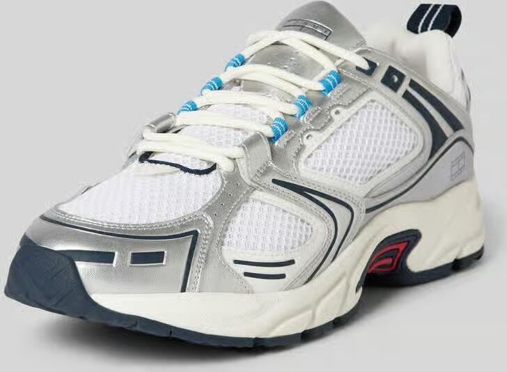 TOMMY JEANS Sneakers met sleehak TJM ARCHIVE RETRO RUNNER vrijetijdsschoen lage schoen veterschoen met contrastdetails - Foto 5