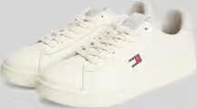 Tommy Jeans sneakers van echt leer met logoprint - Foto 2