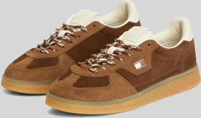 Tommy Jeans Sneakers van suède met logodetails - Foto 4