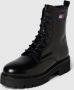 Tommy Hilfiger Veterboots in zwart voor Dames - Thumbnail 4