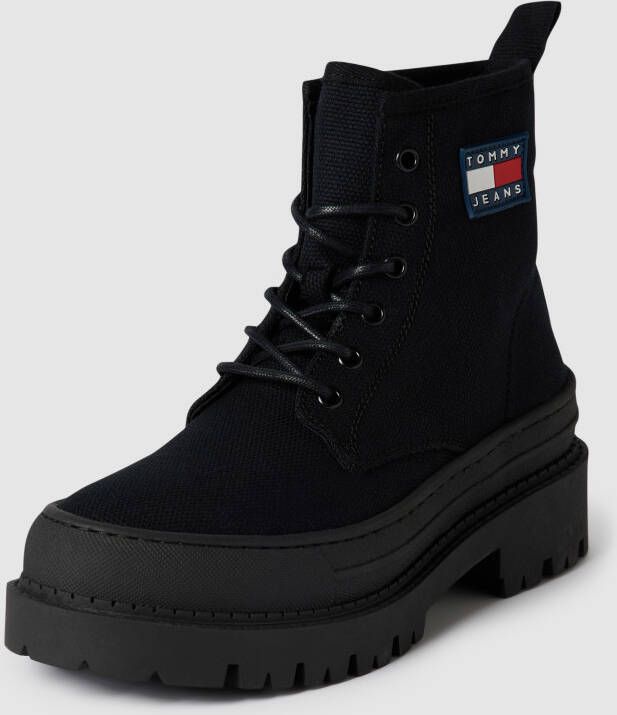 Tommy Jeans Zwarte laarzen voor dames van Tommy Hilfiger Black Dames - Foto 10