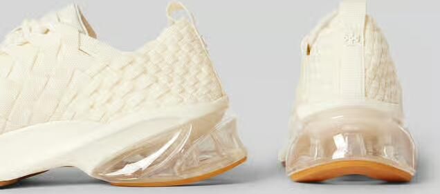 TORY BURCH Sneakers met structuurmotief - Foto 2
