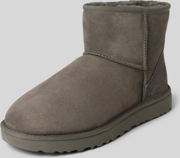 Ugg Boots van leer met labelpatch model 'CLASSIC MINI'