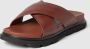 Ugg Slippers met brede riempjes model 'CAPITOLA CROSS SLIDE' - Thumbnail 1