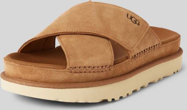 Ugg Slippers van leer model 'GOLDENSTAR'