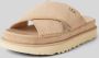 UGG Slippers Dames W Goldenstar Cross Slide Maat: 41 Materiaal: Rubber Kleur: Beige - Thumbnail 7