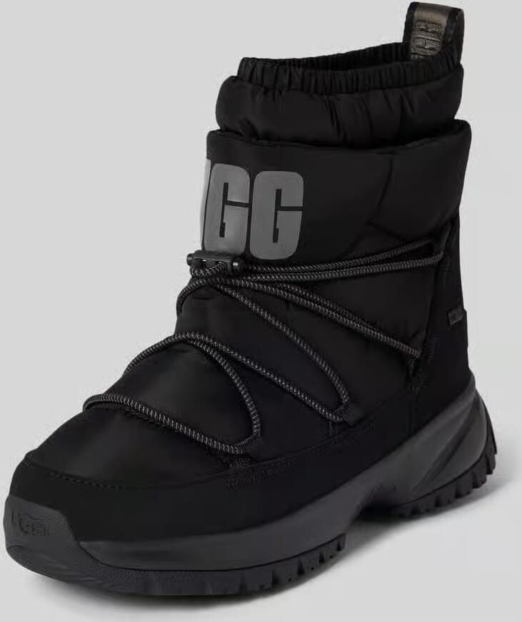 UGG Snowboots Dames W Yose Puffer Mid Textiel Zwart