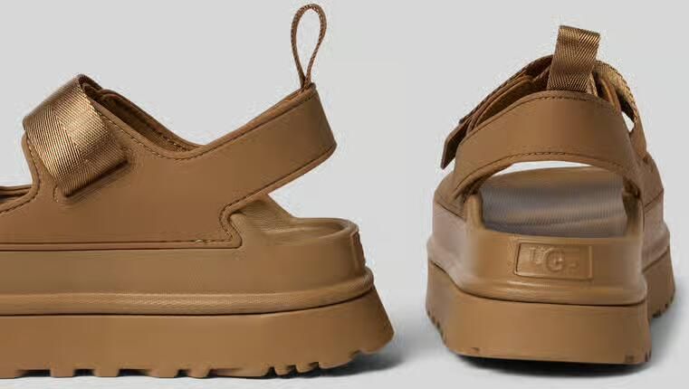 Ugg Sandaaltjes met plateauzool model 'GOLDENGLOW' - Foto 2