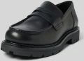 Vagabond Loafers met labeldetail model 'CAMERON' - Zwart