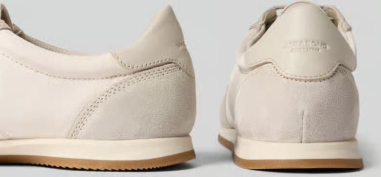 Vagabond low top sneakers van mix van rundleer en textiel model 'YASMIN' - Foto 2