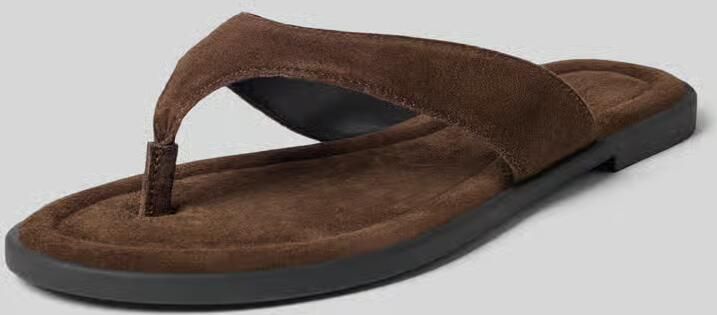 Vagabond Teenslippers van echt suède model 'ZAIDA'