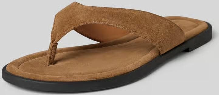 Vagabond Teenslippers van echt suède model 'ZAIDA'