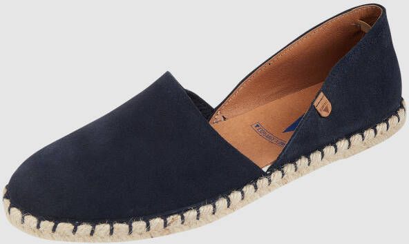 Verbenas Espadrilles van suède model 'Carmen'