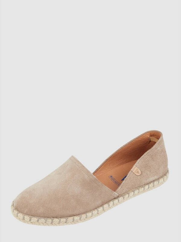 Verbenas Espadrilles van suède model 'Carmen'