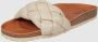 Verbenas Dames Muil Rai Trenza Soft Arena Off White BEIGE - Thumbnail 4