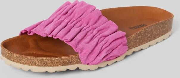 Verbenas Slippers met brede schachtbrug model 'RISHA'