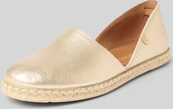 Verbenas Espadrille in metallic look model 'CARMEN'