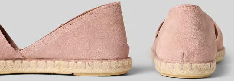 Verbenas Espadrilles van leer met labelpatch model 'CARMEN' - Foto 2